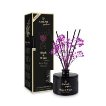 Ambar Black & White Collection - Reed Diffuser 40ml - Red Berries Ambar Black & White Collection - Reed Diffuser 40ml - Red Berries