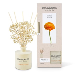 Don Algodon Reed Diffuser with Flower - Orange Blossom (NEW)