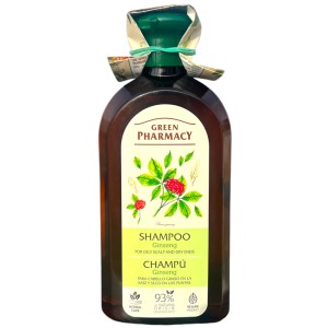 Green Pharmacy Shampoo for Oily Scalp and Dry Ends 350ml - Ginseng