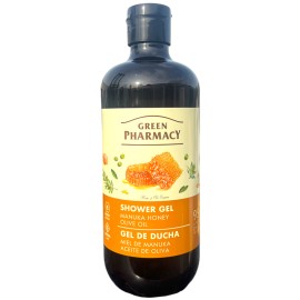 Green Pharmacy Shower Gel 500ml - Manuka Honey Olive Oil Green Pharmacy Shower Gel 500ml - Manuka Honey Olive Oil