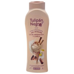 Tulipan Negro Shower Gel 650ml Meringue Milk and Cinnamon