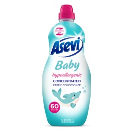 Asevi Concentrated Fabric Softener Hypoallergenic Baby 60 Wash