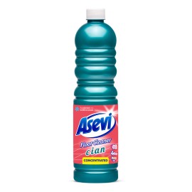 Asevi Floor Cleaner Concentrated - 1L - Blue Cian Asevi Floor Cleaner Concentrated - 1L - Blue Cian