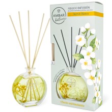 Ambar Botanic - Reed Diffuser Infusion 75ml - White Jasmine  Ambar Botanic - Reed Diffuser Infusion 75ml - White Jasmine
