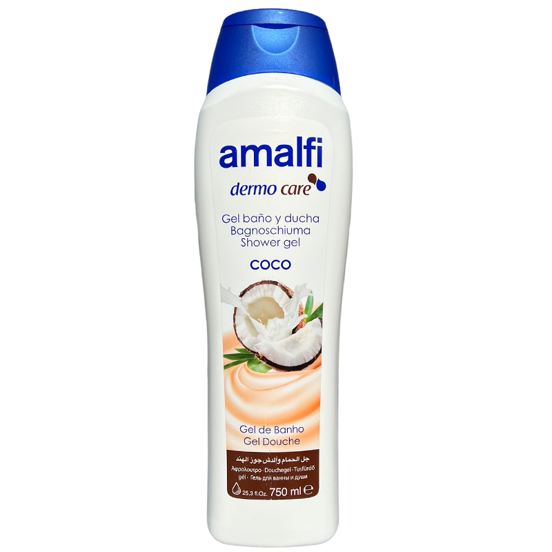 Amalfi Shower Gel 750ml - Coconut