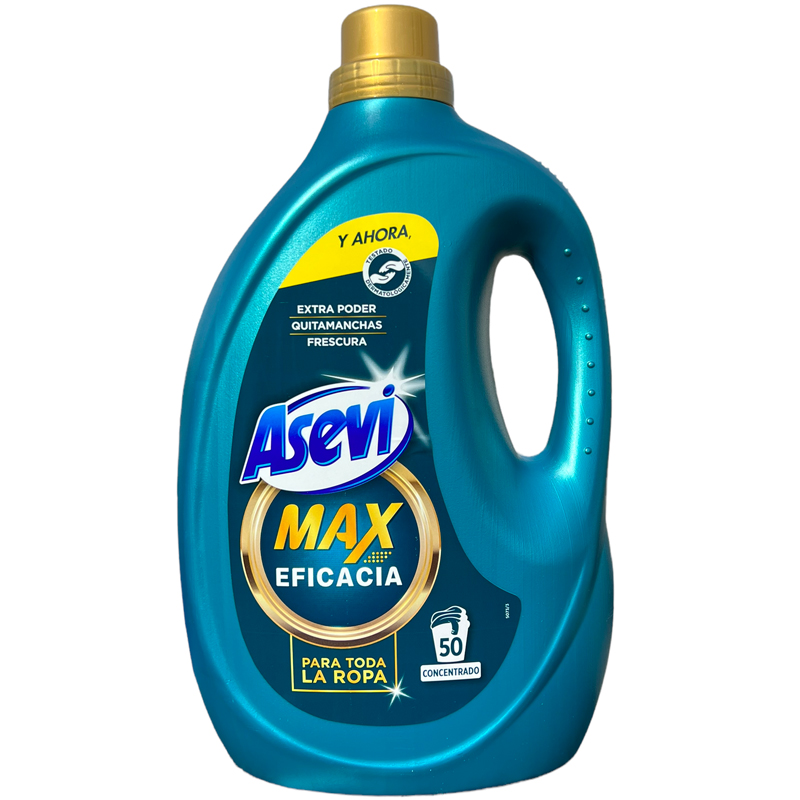 Asevi Detergent Wash Gel Max Concentrated 47 Wash 2.8L