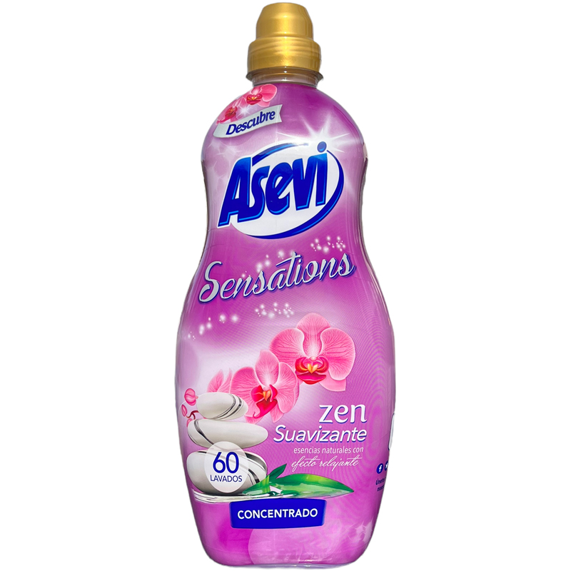 Asevi Sensations Fabric Softener - Zen - 60 Wash 1.4L