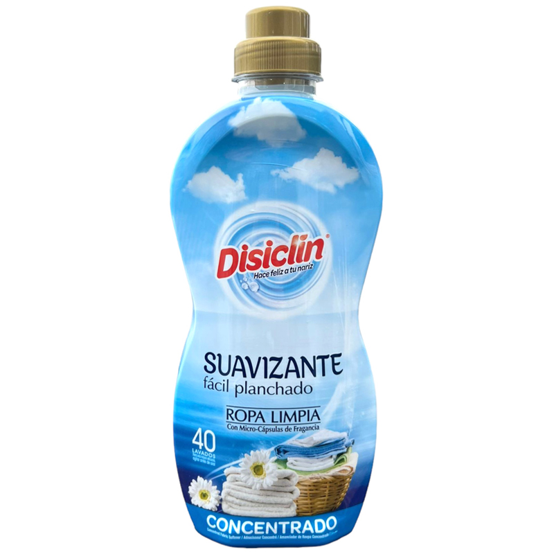 Disiclin Concentrated Fabric Softener 40 Wash 800ml - Ropa Limpia