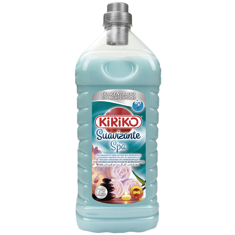 Kiriko 72 Wash Concentrated Fabric Softener 2L - Spa