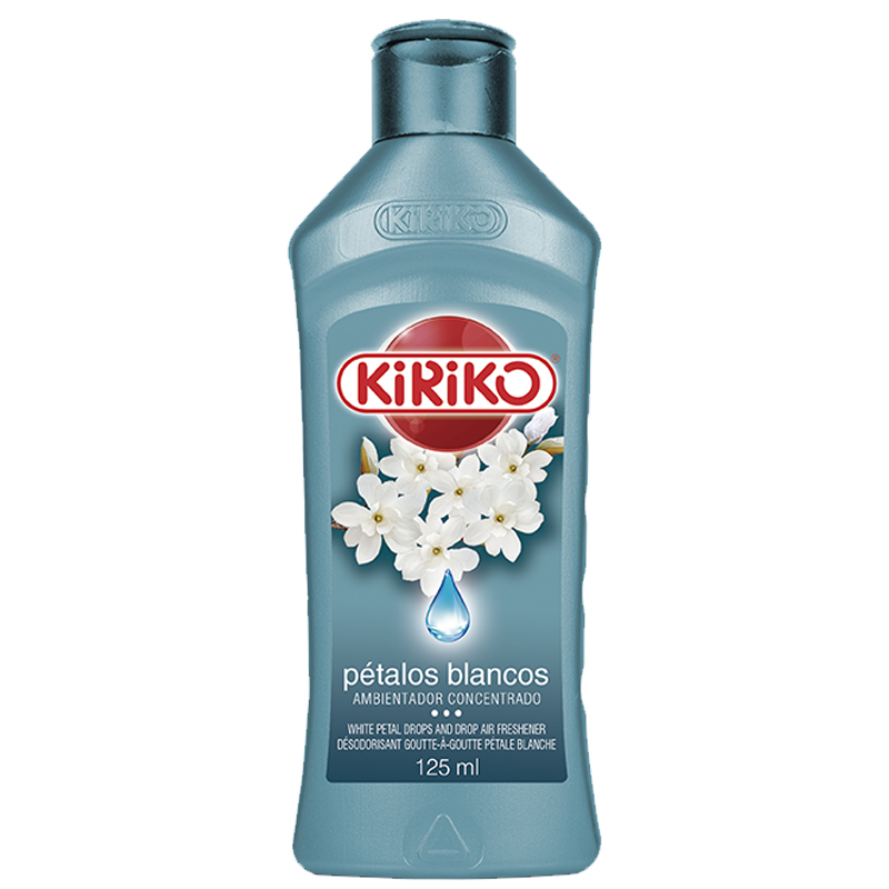 Kiriko Concentrated Liquid Air Freshener Drops - Toilet Drops 125ml - White Flowers