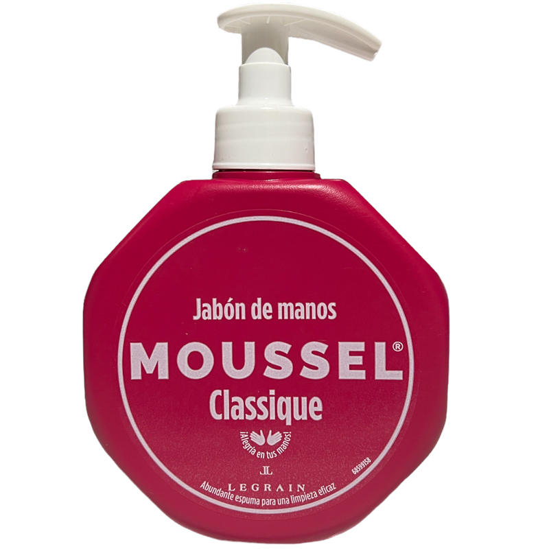 Moussel Original Jabon De Manos - Hand Soap with Pump Top 300ml