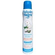 Tulipan Negro Deodorant Spray 200ml - Algodon & Talco Tulipan Negro Deodorant Spray 200ml - Algodon & Talco