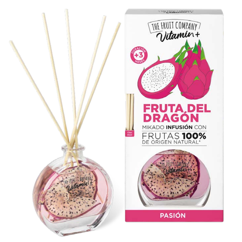 The Fruit Company Vitamin+ Reed Diffuser Infusion 75ml - Fruta Del Dragon / Dragonfruit