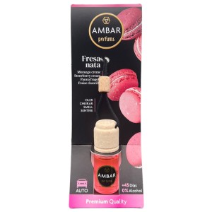 Ambar Car Air Freshener - Strawberries & Cream