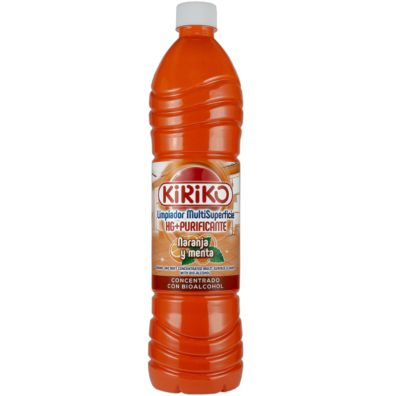 Kiriko Concentrated Floor Cleaner 1L - Orange & Mint