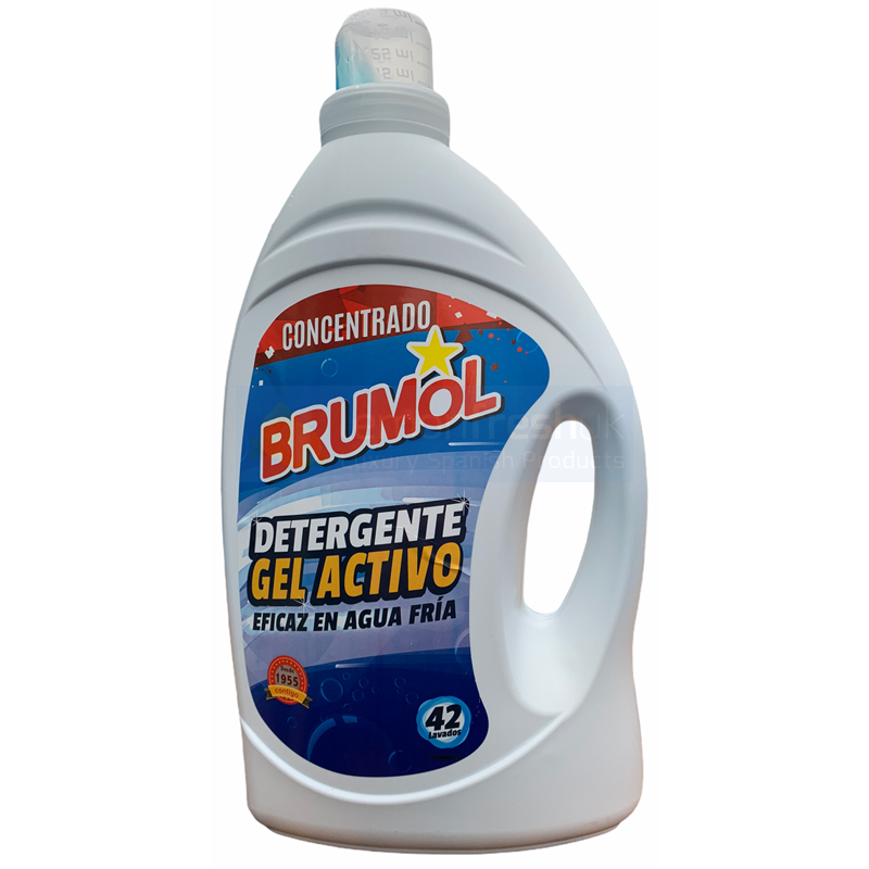 Brumol Detergent Wash Gel - Gel Activo - 42 Wash 2770ml