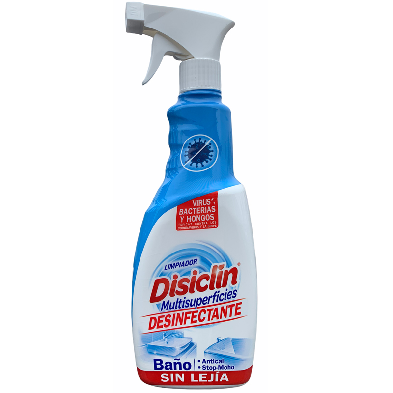 Disiclin Anti-Limescale & Anti-Mould Bathroom Cleaner Spray 750ml