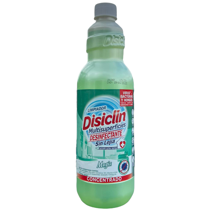 Disiclin Concentrated Multisurface Disinfectant without Bleach - Original Magic 1L
