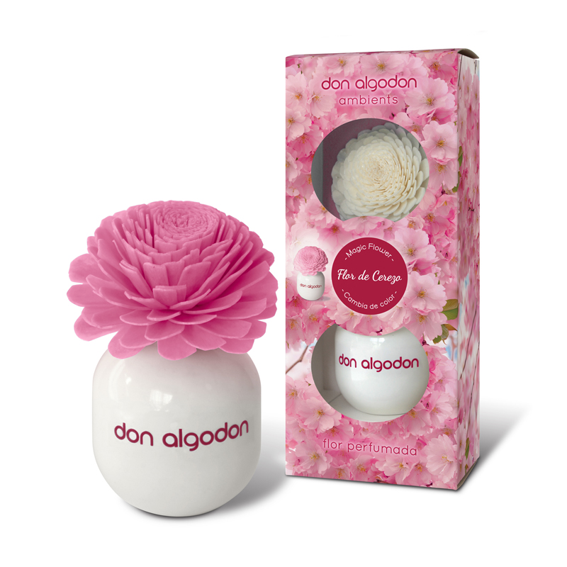 Don Algodon Deluxe Flower Reed Diffusor - Cherry Blossom | Lemon Fresh UK  Ltd
