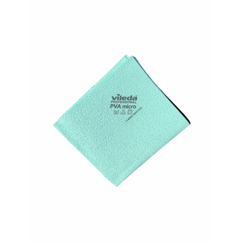 Professional Microfiber Cloth Vileda PVA Micro, Green - 143588 - Pro  Detailing