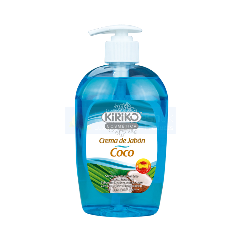 Kiriko Hand Soap 500ml with Pump Top - Coconut
