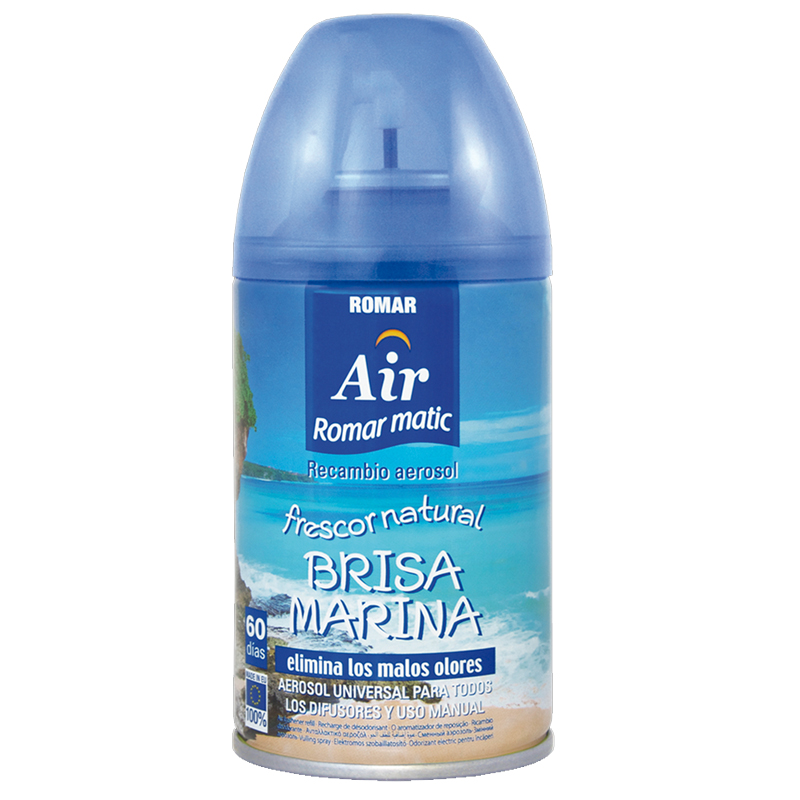Romar (Freshmatic Compatible) Air Freshener Refill Spray 250ml - Brisa Marina