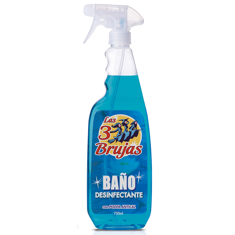 3 Brujas / 3 Witches Bathroom Disinfectant Spray 750ml