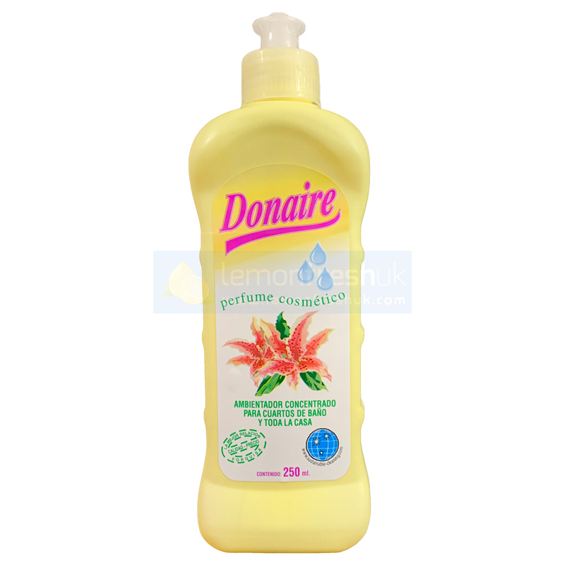 Donaire Floral Toilet Drops 250ml Concentrated Air Freshener