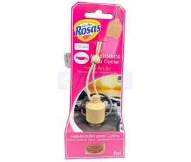Las Dos Rosas Car Air Freshener - Strawberry Acid