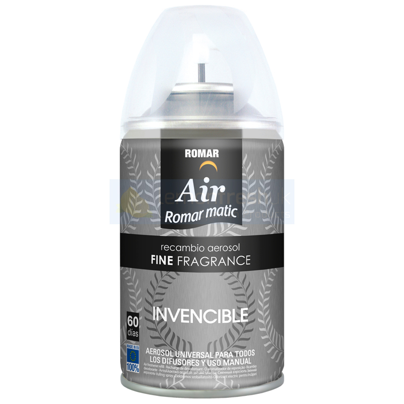 Romar (Freshmatic Compatible) Air Freshener Refill Spray 250ml - Invencible