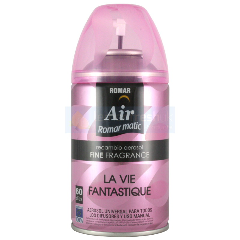 Romar (Freshmatic Compatible) Air Freshener Refill Spray 250ml - La Vie Fantastique