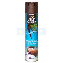 Romar Spray Can Air Freshener Vertical 300ml - Coconut Sensations Romar Spray Can Air Freshener Vertical 300ml - Coconut Sensations