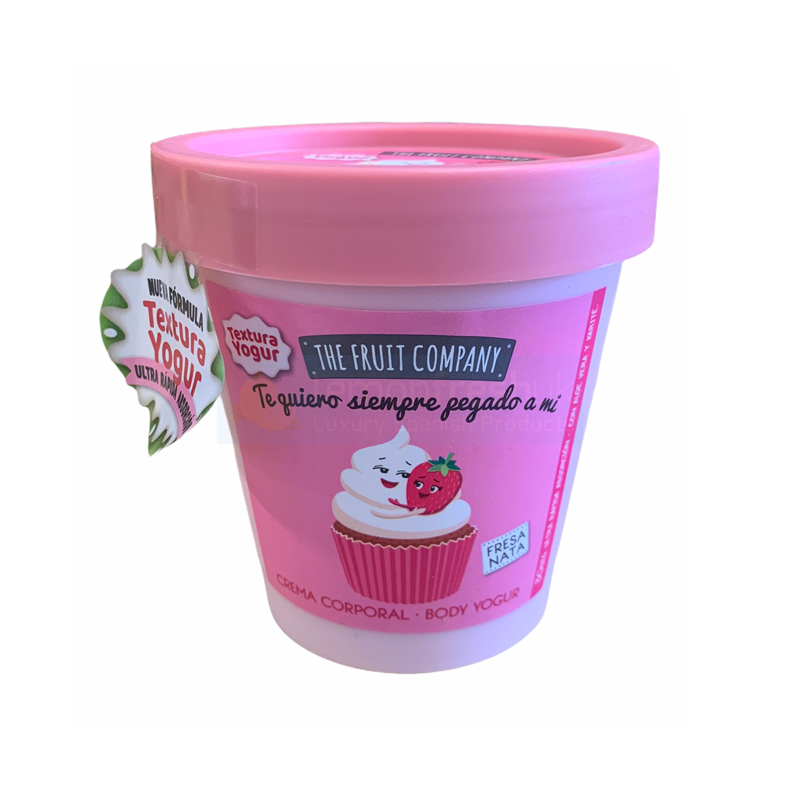 The Fruit Company Body Yoghurt Cream 200g - Strawberries & Cream