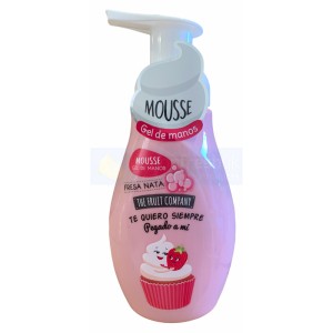 The Fruit Company Hand Soap Mousse with Pump Top 250ml - Strawberries & Cream