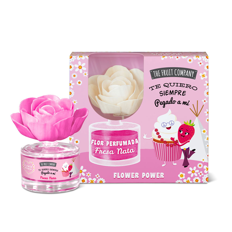 The Fruit Company Flower Diffuser - Strawberries & Cream