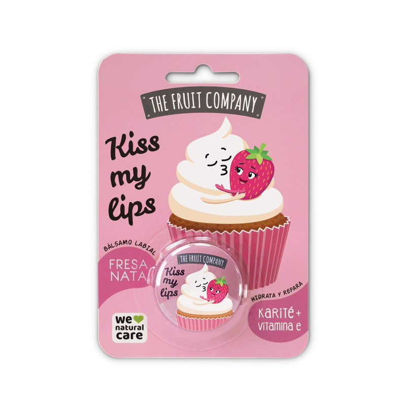 The Fruit Company - Scented Lip Balm - Strawberries & Cream