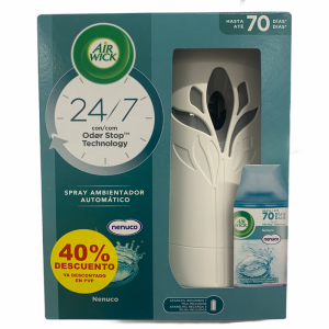 Air Wick Freshmatic Max Dispenser Unit with Nenuco refill 