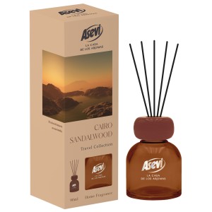 Asevi Travel Collection Reed Diffuser 90ml - Cairo Sandalwood