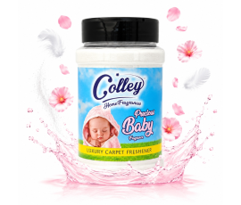 Colley Home Fragrances - Carpet Freshener Powder 500g - Precious Baby Colley Home Fragrances - Carpet Freshener Powder 500g - Precious Baby