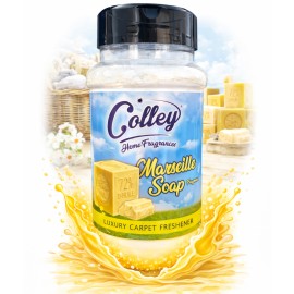 Colley Home Fragrances - Carpet Freshener Powder 500g - Marseille Soap