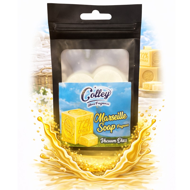 Colley Home Fragrances - Vacuum Disc 4pk - Marseille Soap
