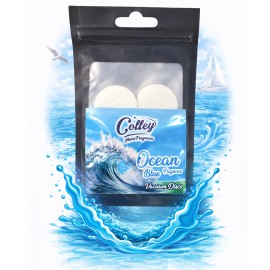 Colley Home Fragrances - Vacuum Disc 4pk - Ocean Blue