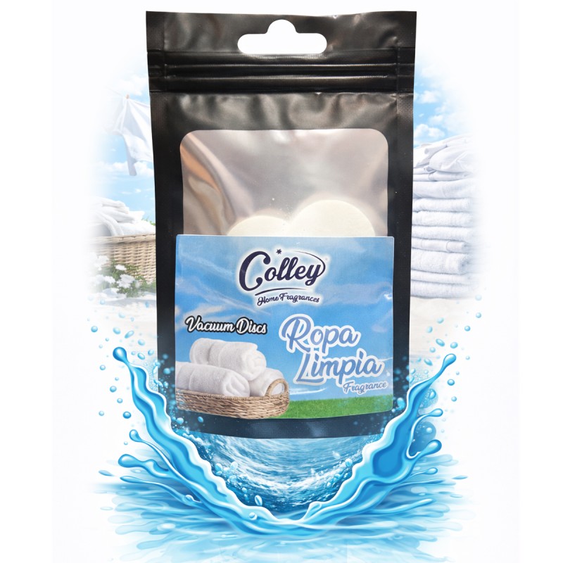 Colley Home Fragrances - Vacuum Disc 4pk - Ropa Limpia