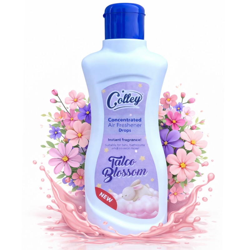 Colley Concentrated Air Freshener Drops 200ml - Talco Blossom