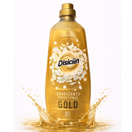 Disiclin Super Concentrated 80 Wash Fabric Softener Premium - Gold