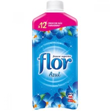 Flor Fabric Softener 1.1L 45+5 Wash - Azul Flor Fabric Softener 1.1L 45+5 Wash - Azul