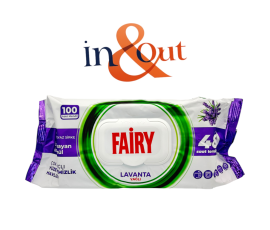 Fairy Anti-bacterial Wipes 100pk - Lavender Fairy Anti-bacterial Wipes 100pk - Lavender