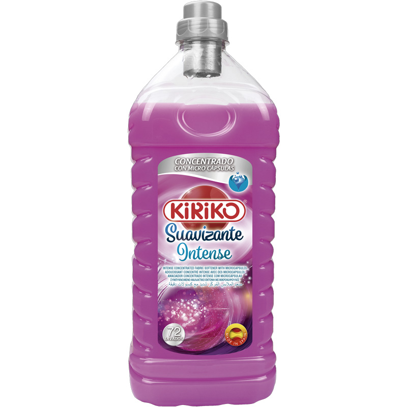Kiriko 72 Wash Concentrated Fabric Softener 2L - Intense