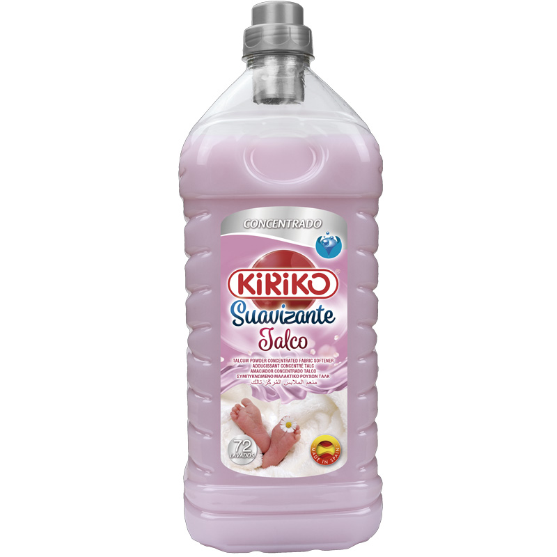 Kiriko 72 Wash Concentrated Fabric Softener 2L - Talco