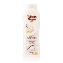 Tulipan Negro Shower Gel 650ml Coconut Pure White Tulipan Negro Shower Gel 650ml Coconut Pure White